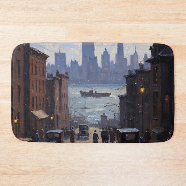 Item preview,  New York in the 1800s vintage art designed and sold by Vintage Designs +.