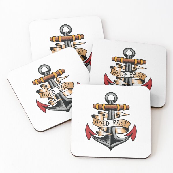 Item preview, Hold Fast Anchor - American Traditional Nautical Art designed and sold by SevenRelics.