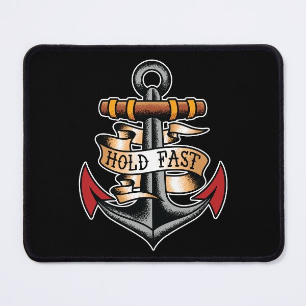 Item preview, Hold Fast Anchor - American Traditional Nautical Art designed and sold by SevenRelics.