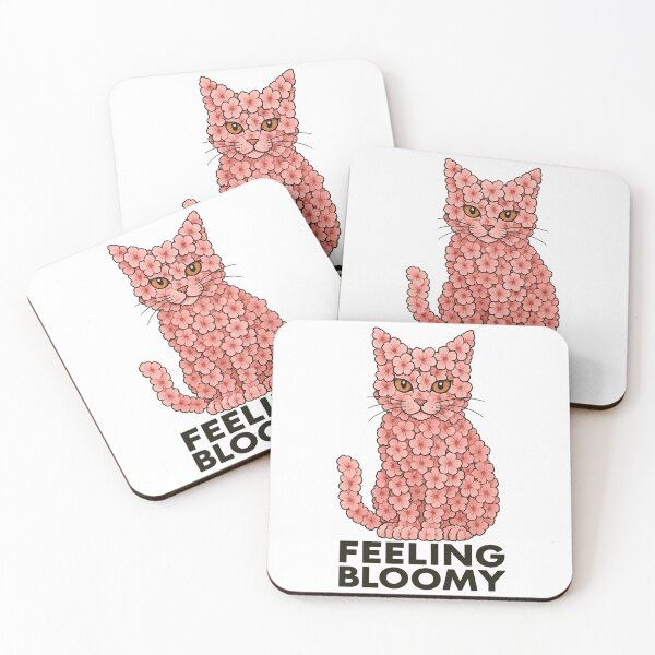 Item preview, Sakura Flowers Cat Feeling Bloomy designed and sold by Blok45.