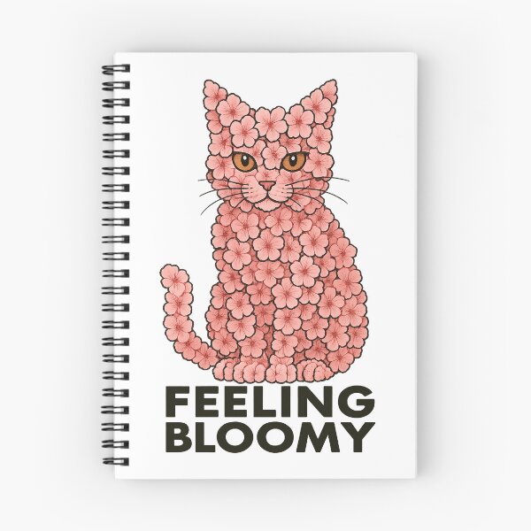 Item preview, Sakura Flowers Cat Feeling Bloomy designed and sold by Blok45.