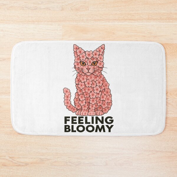 Item preview, Sakura Flowers Cat Feeling Bloomy designed and sold by Blok45.