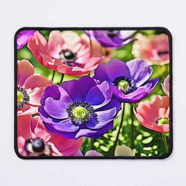 Item preview, Vibrant Spring Anemone Blooms Design designed and sold by Health And Fitness Posts e-Store.