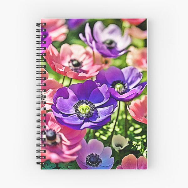 Item preview, Vibrant Spring Anemone Blooms Design designed and sold by Health And Fitness Posts e-Store.