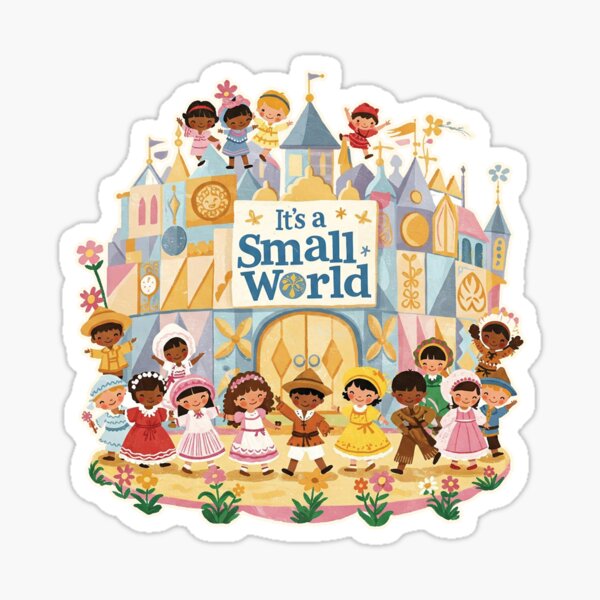 Small World Sticker