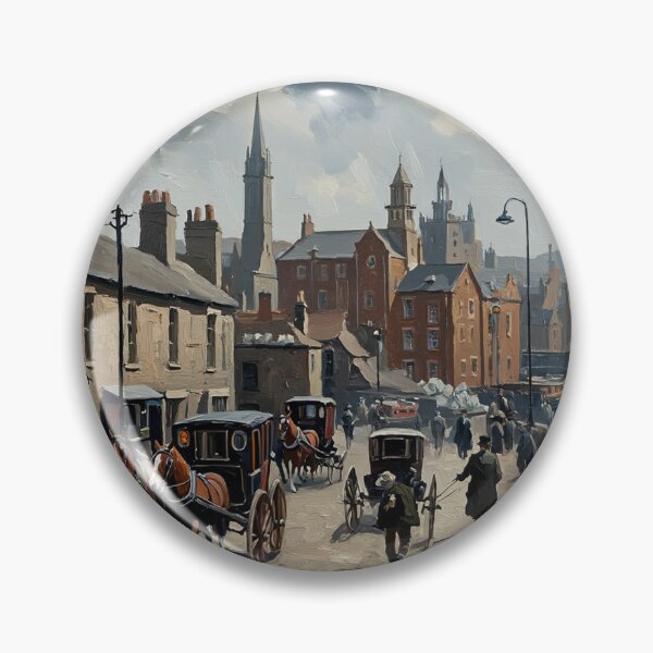 Item preview,  Northern England painting vintage artwork designed and sold by Vintage Designs +.