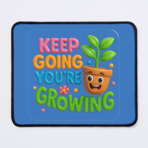 Item preview, Keep going, you're growing – plants and positivity designed and sold by Girih.