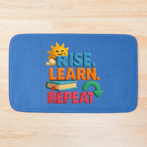 Item preview, Elevate, Learn, Repeat – Motivational Design designed and sold by Girih.