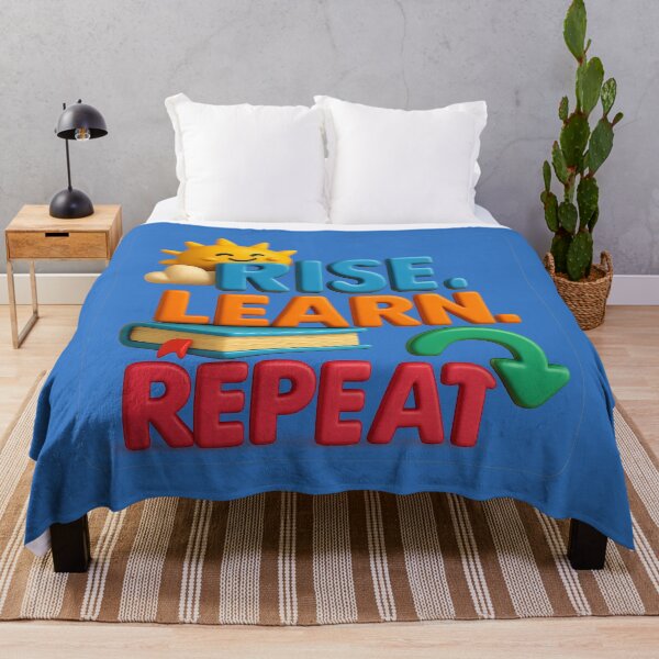 Item preview, Elevate, Learn, Repeat – Motivational Design designed and sold by Girih.