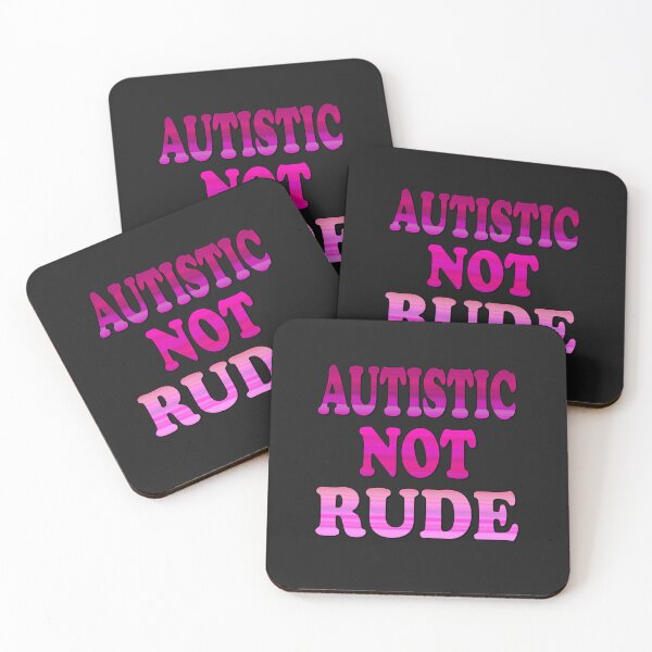 Item preview, Autistic Not Rude Pride Art designed and sold by Zakrytos ★★★★★.