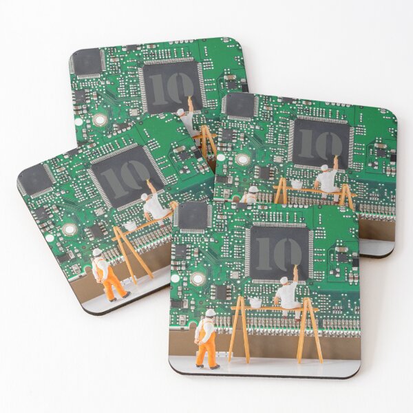 Item preview, little world series, miniature figures , making windows 10 designed and sold by Por_photos.