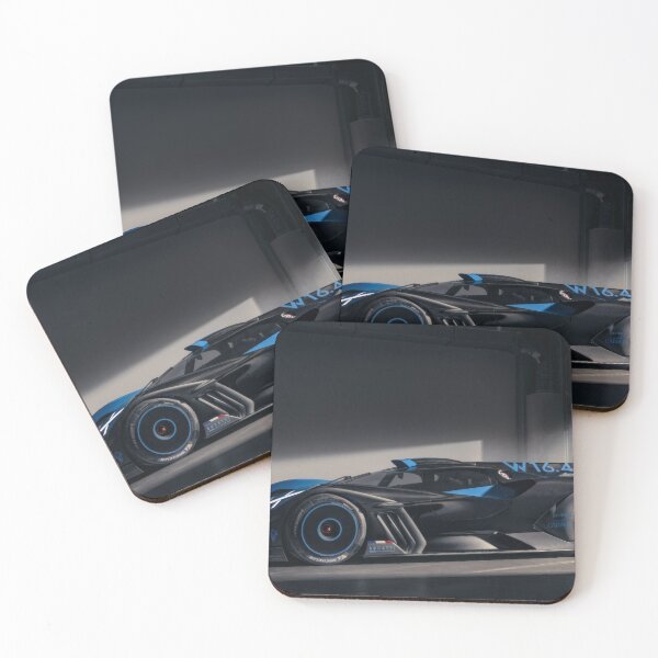 Item preview, Blue & Black Bugatti Bolide Photo Poster designed and sold by AutoPopStudio.