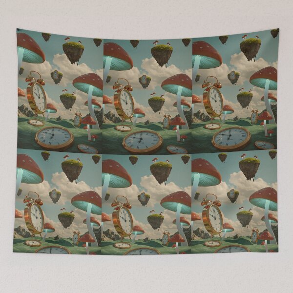 Item preview, Mushrooms and Clocks designed and sold by Megadorim.