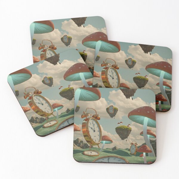 Item preview, Mushrooms and Clocks designed and sold by Megadorim.