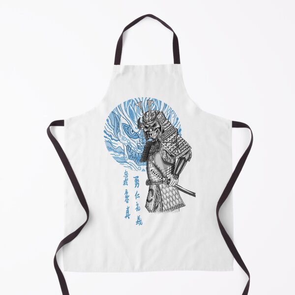 Item preview, blue demon samurai designed and sold by DanielAros.