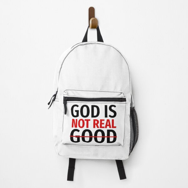 Item preview, God is not real atheist design  designed and sold by Rachel the Artist .