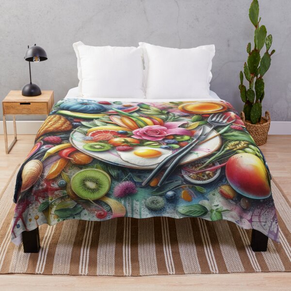 Item preview, Culinary color explosion – A watercolor that combines pleasure and art in a delicious way designed and sold by FotoworldEdel.