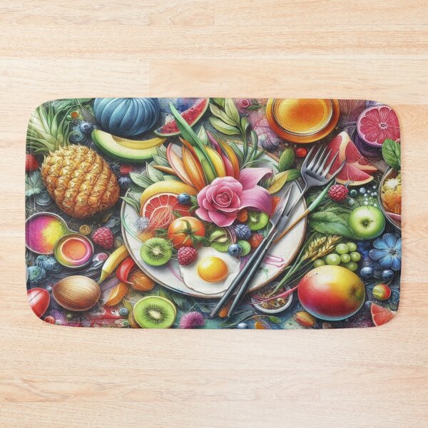 Item preview, Culinary color explosion – A watercolor that combines pleasure and art in a delicious way designed and sold by FotoworldEdel.