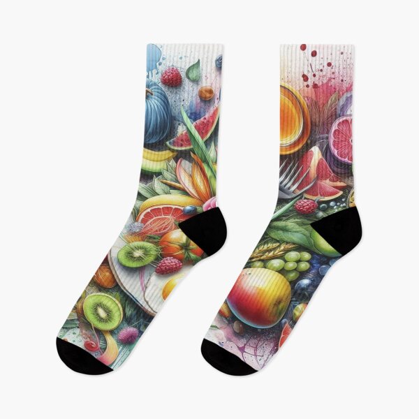 Item preview, Culinary color explosion – A watercolor that combines pleasure and art in a delicious way designed and sold by FotoworldEdel.