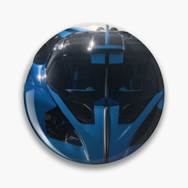 Item preview, Blue & Black Bugatti Bolide Photo Poster III designed and sold by AutoPopStudio.