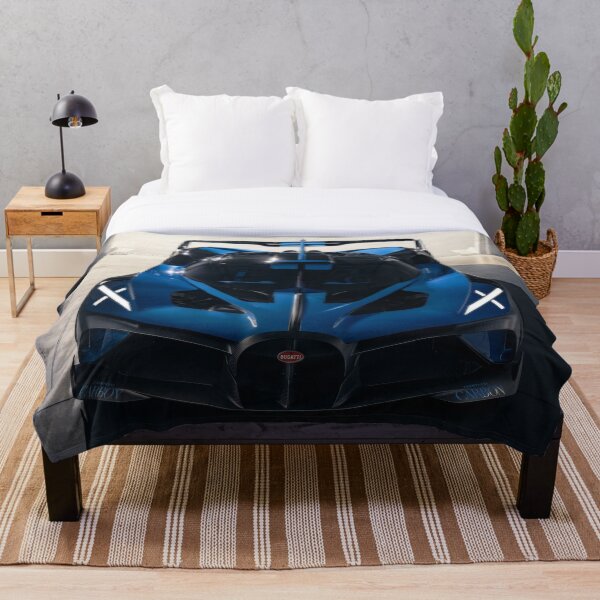 Item preview, Póster fotográfico del Bugatti Bolide azul y negro III designed and sold by AutoPopStudio.