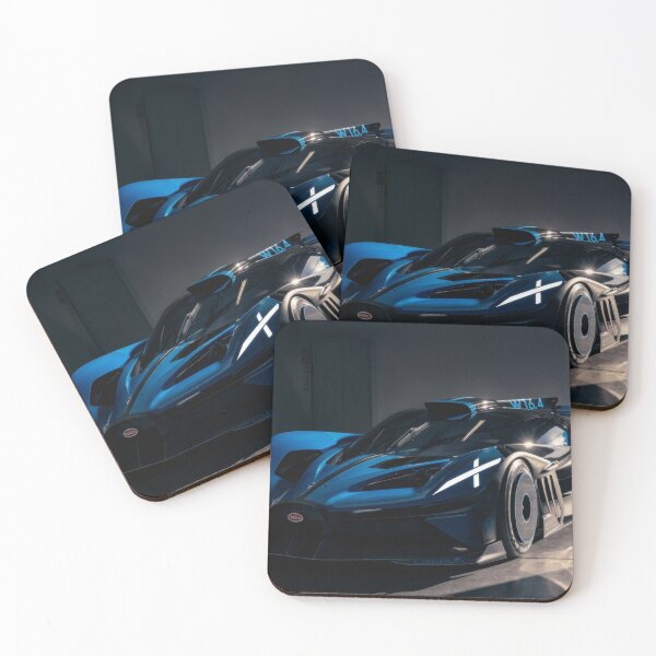 Item preview, Blue & Black Bugatti Bolide Photo Poster V designed and sold by AutoPopStudio.