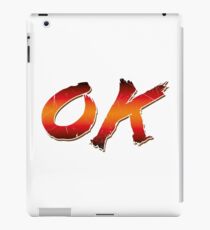 Okay (Arcade style) iPad Case/Skin
