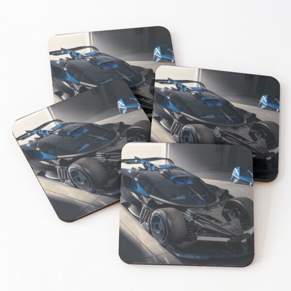 Item preview, Blue & Black Bugatti Bolide Photo Poster VI designed and sold by AutoPopStudio.
