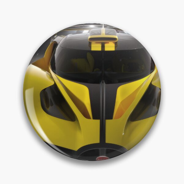 Item preview, Yellow Bugatti Bolide Photo Poster designed and sold by AutoPopStudio.