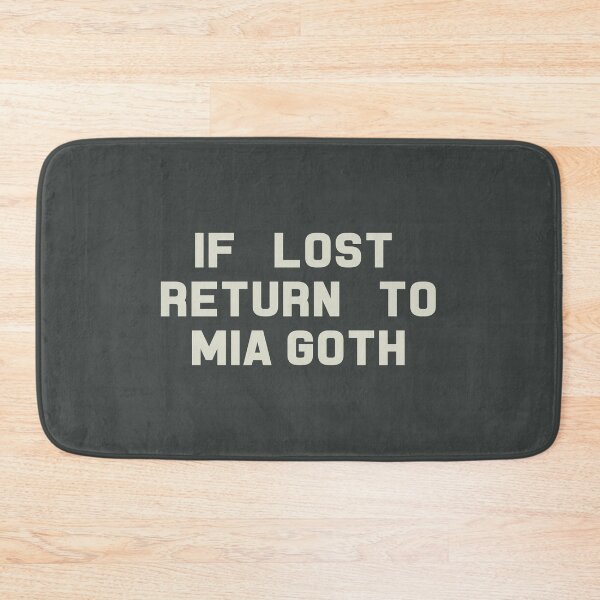 Item preview, If Lost Return to Mia Goth Tee designed and sold by 2000sbabyangel.