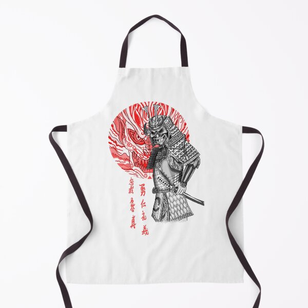 Item preview, red demon samurai designed and sold by DanielAros.