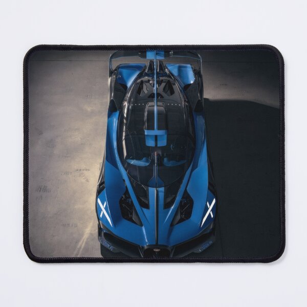 Item preview, Blue & Black Bugatti Bolide Photo Poster VII designed and sold by AutoPopStudio.