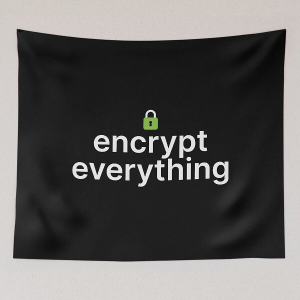 Item preview, Encrypt Everything designed and sold by tmerchtrends.