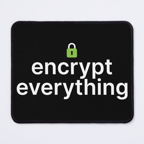 Item preview, Encrypt Everything designed and sold by tmerchtrends.