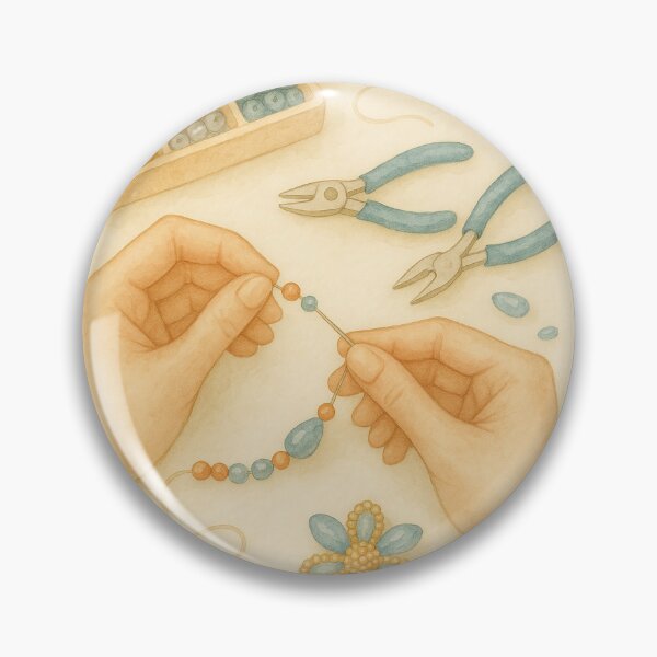 Item preview, Beading Handmade Jewelry Illustration designed and sold by Lacritsa .