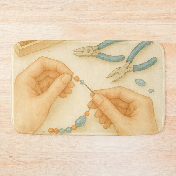 Item preview, Beading Handmade Jewelry Illustration designed and sold by Lacritsa .