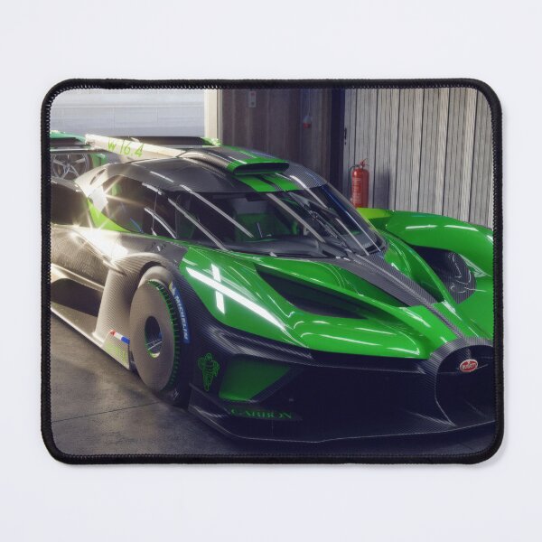 Item preview, Green Bugatti Bolide Photo Poster designed and sold by AutoPopStudio.
