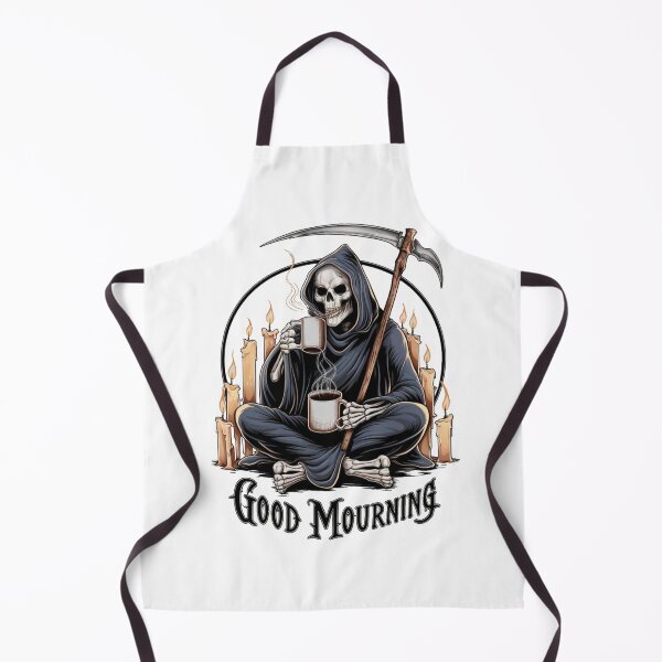 Item preview, Good Mourning Coffee Break with Grim Reaper designed and sold by Moad Fahim.