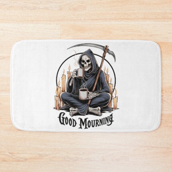 Item preview, Good Mourning Coffee Break with Grim Reaper designed and sold by Moad Fahim.