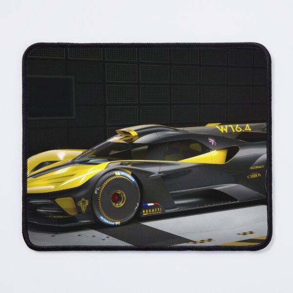Item preview, Yellow Bugatti Bolide Photo Poster III designed and sold by AutoPopStudio.