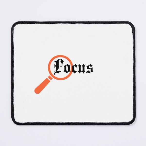 Item preview, "FOCUS – Minimalist Motivational Typography Design" designed and sold by AIKNOCKTECK.