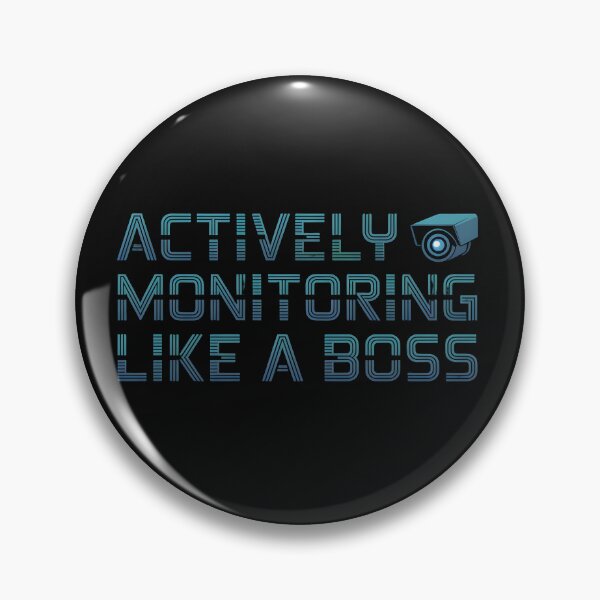 Item preview, Actively Monitoring Like A Boss in style monitoring designed and sold by Pawel Oska.