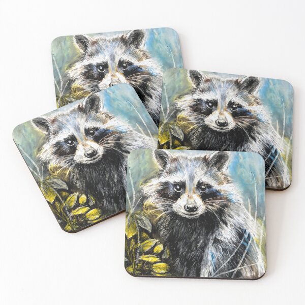 Item preview, Impressionist Raccoon designed and sold by Daniel Eskridge.