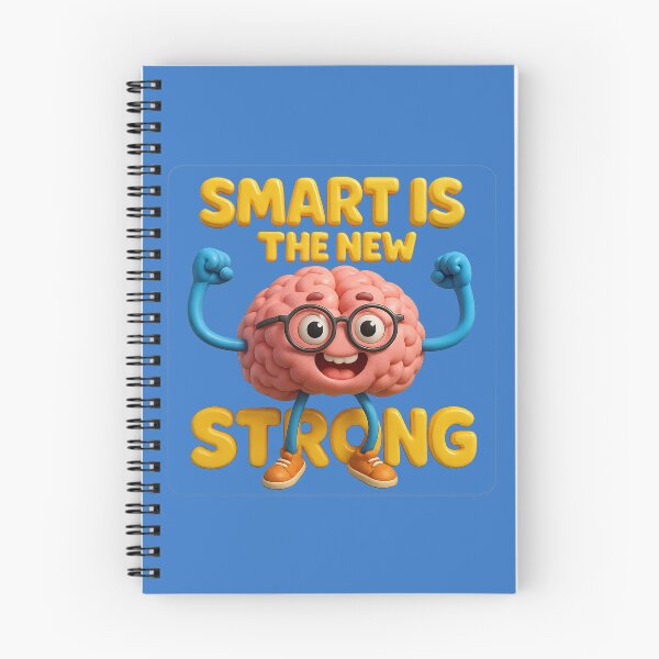 Item preview, Intelligence is the new strength – Humorous brain design designed and sold by Girih.