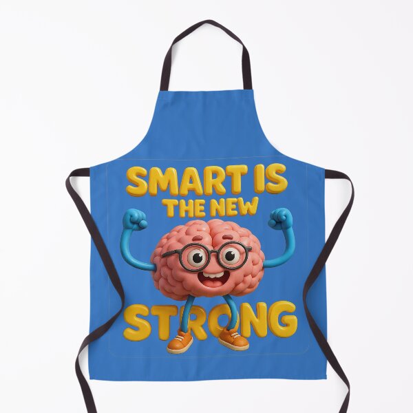 Item preview, Intelligence is the new strength – Humorous brain design designed and sold by Girih.