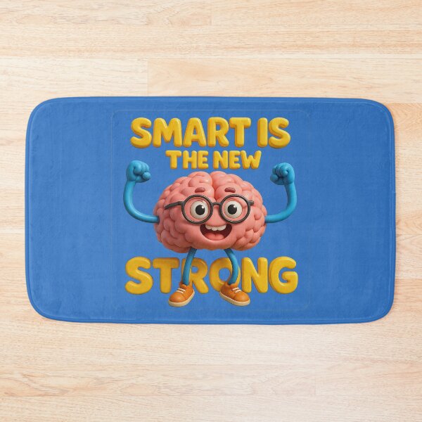 Item preview, Intelligence is the new strength – Humorous brain design designed and sold by Girih.