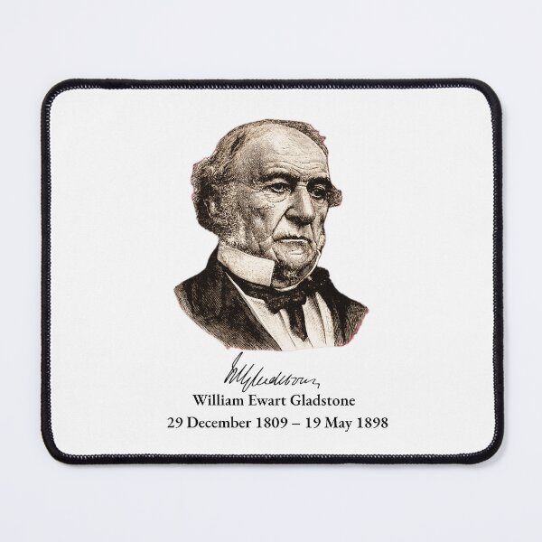 Item preview, William Gladstone designed and sold by MixedVibes Co..