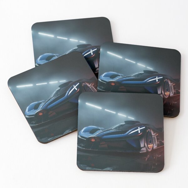 Item preview, Blue & Black Bugatti Bolide Photo Poster VIII designed and sold by AutoPopStudio.