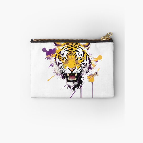 Item preview, purple and gold tiger  designed and sold by GeauxTigs225.