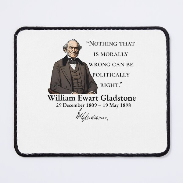 Item preview, William Gladstone designed and sold by MixedVibes Co..